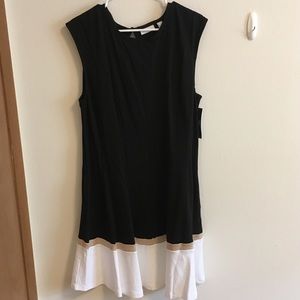 New York and Company Color Block Dress